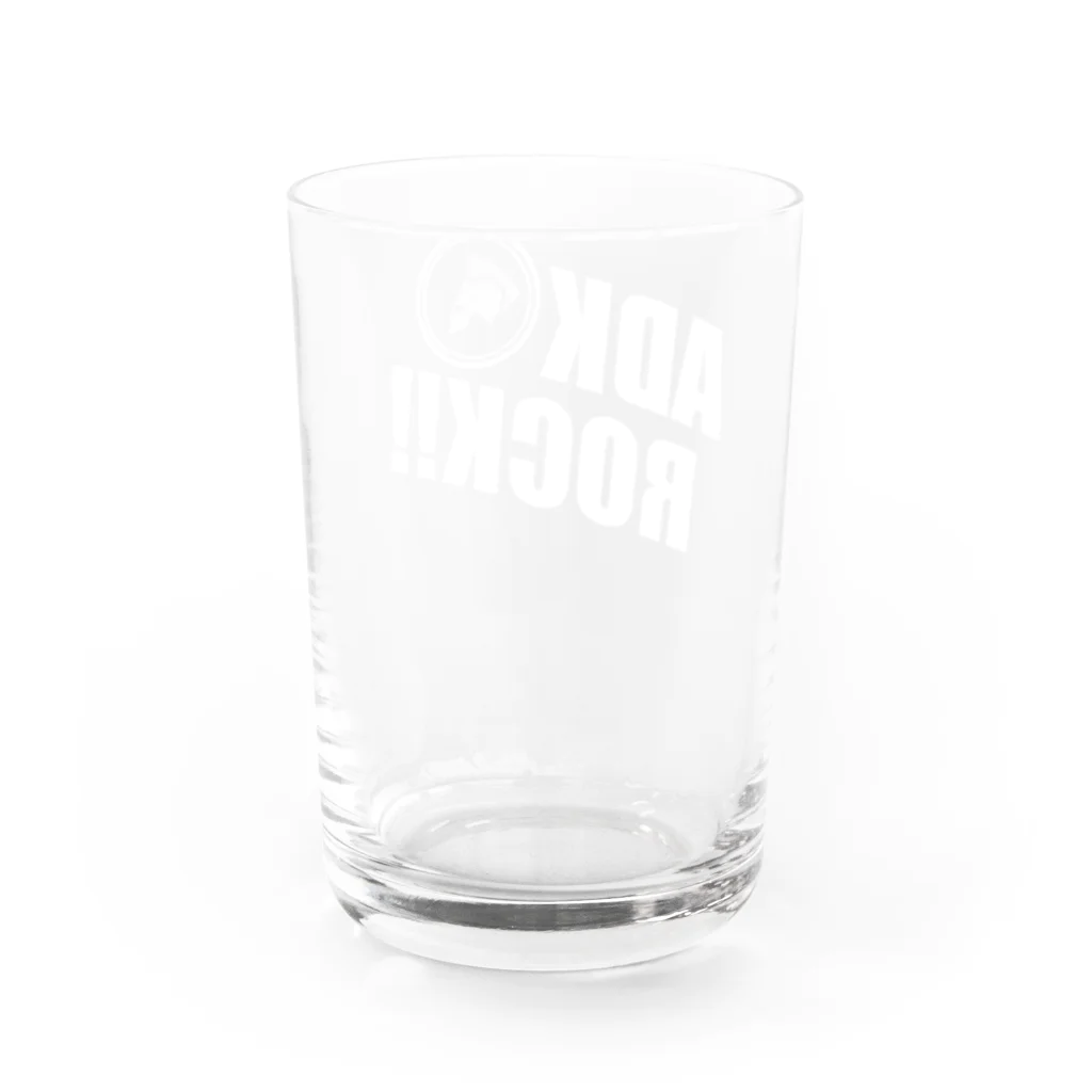 【仮想通貨】ADKグッズ専門店 のADK ROCK!! Water Glass :back