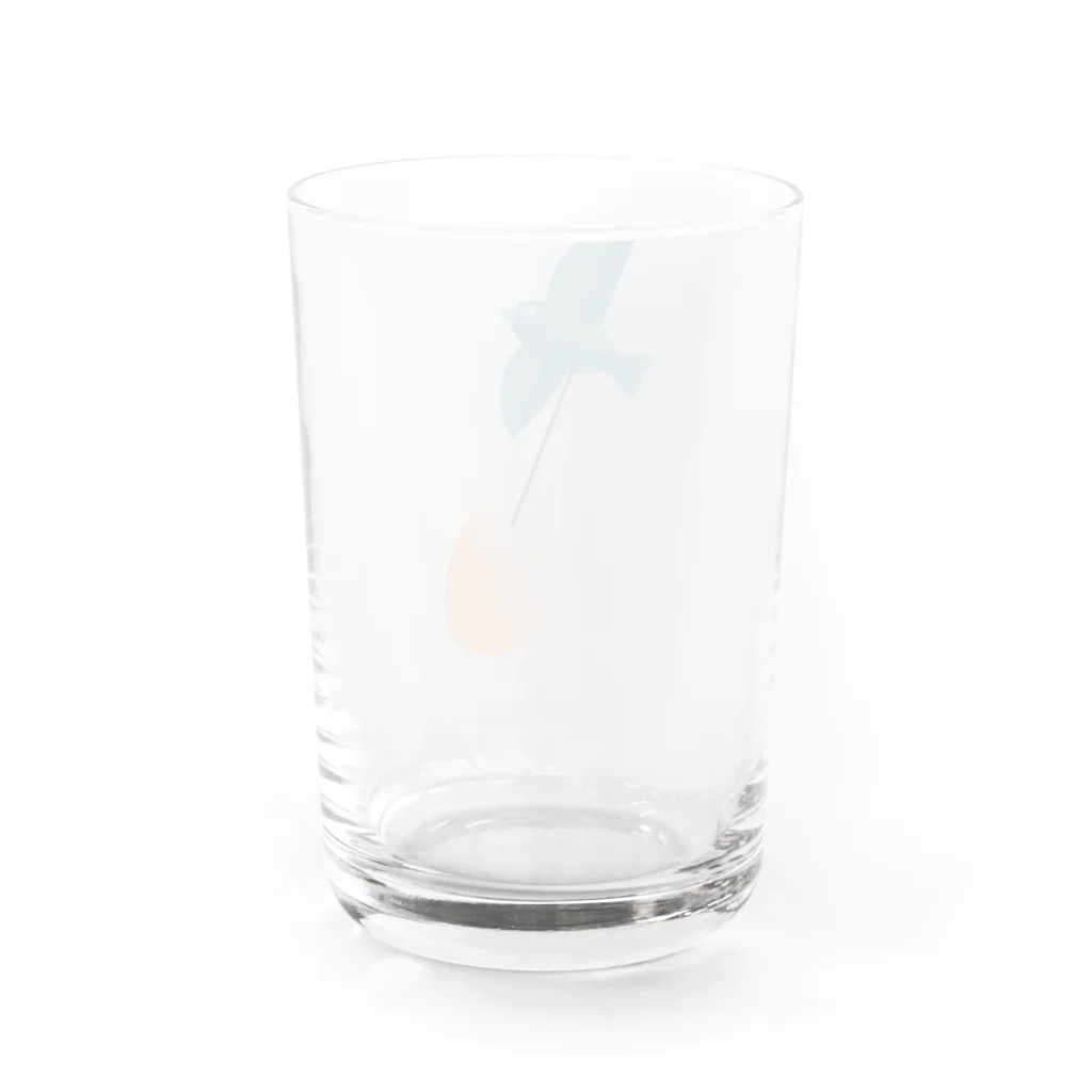 OW STOREの鳥と卵 Water Glass :back