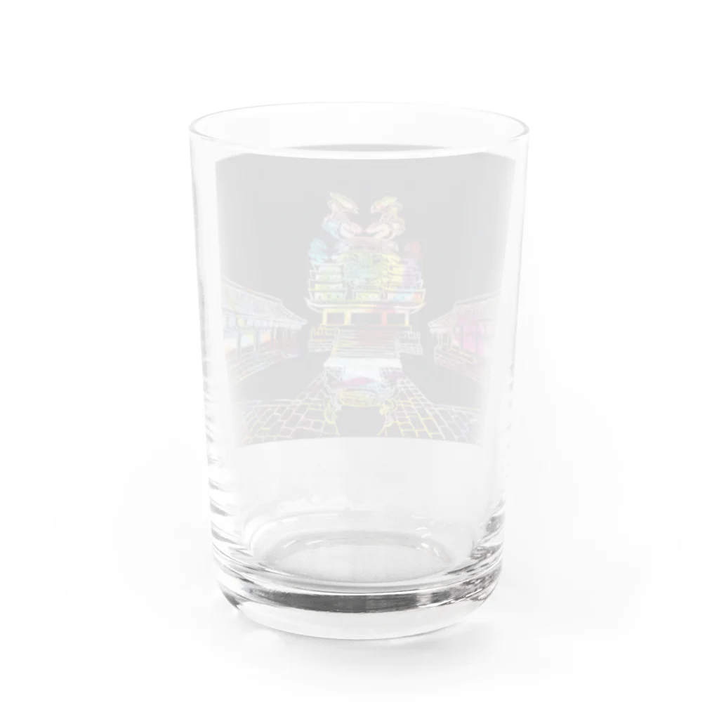 妖怪とか、、の城 Water Glass :back