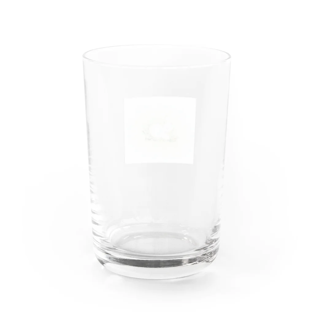 カリナ/イラストのうさぎさん Water Glass :back