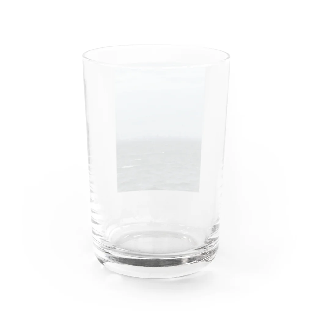 さかの海 Water Glass :back