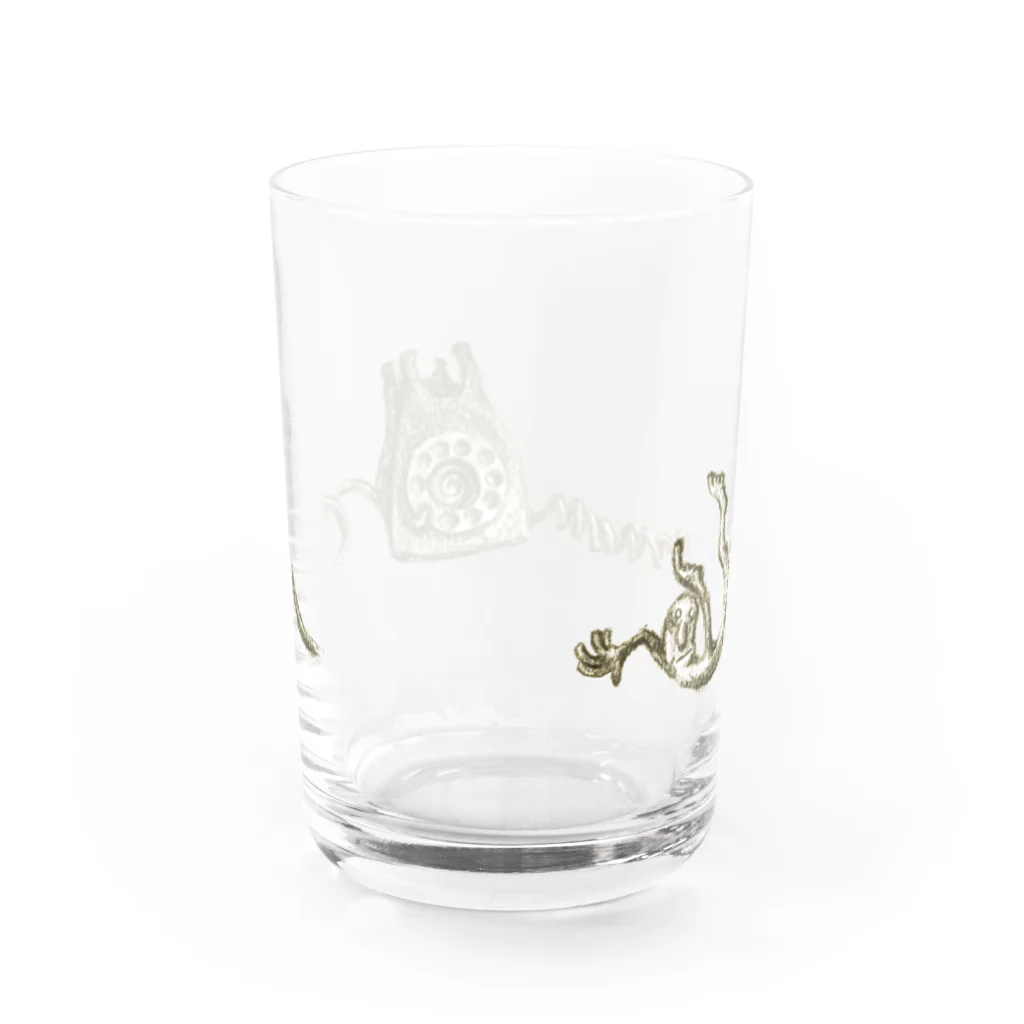 なまらやのこける受話器 Water Glass :back