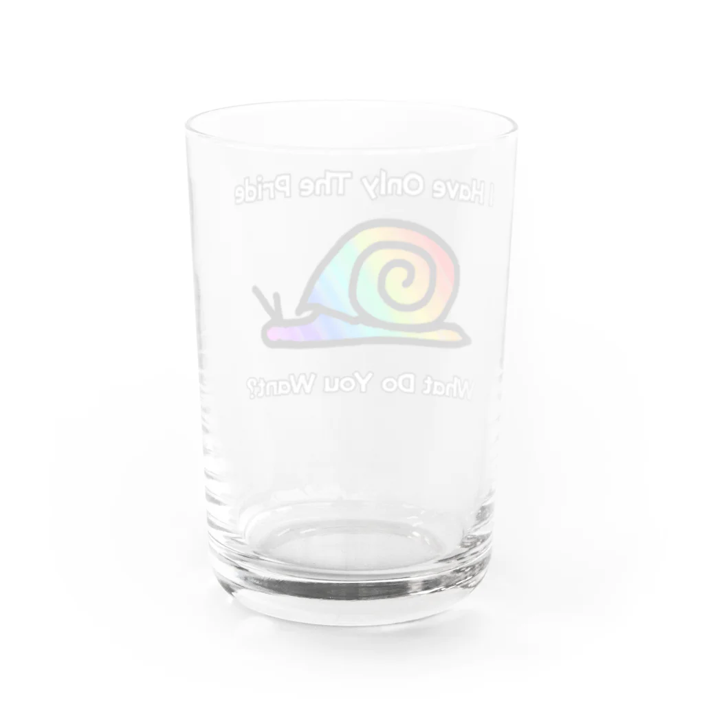 らむず屋のらむ's Pride Water Glass :back