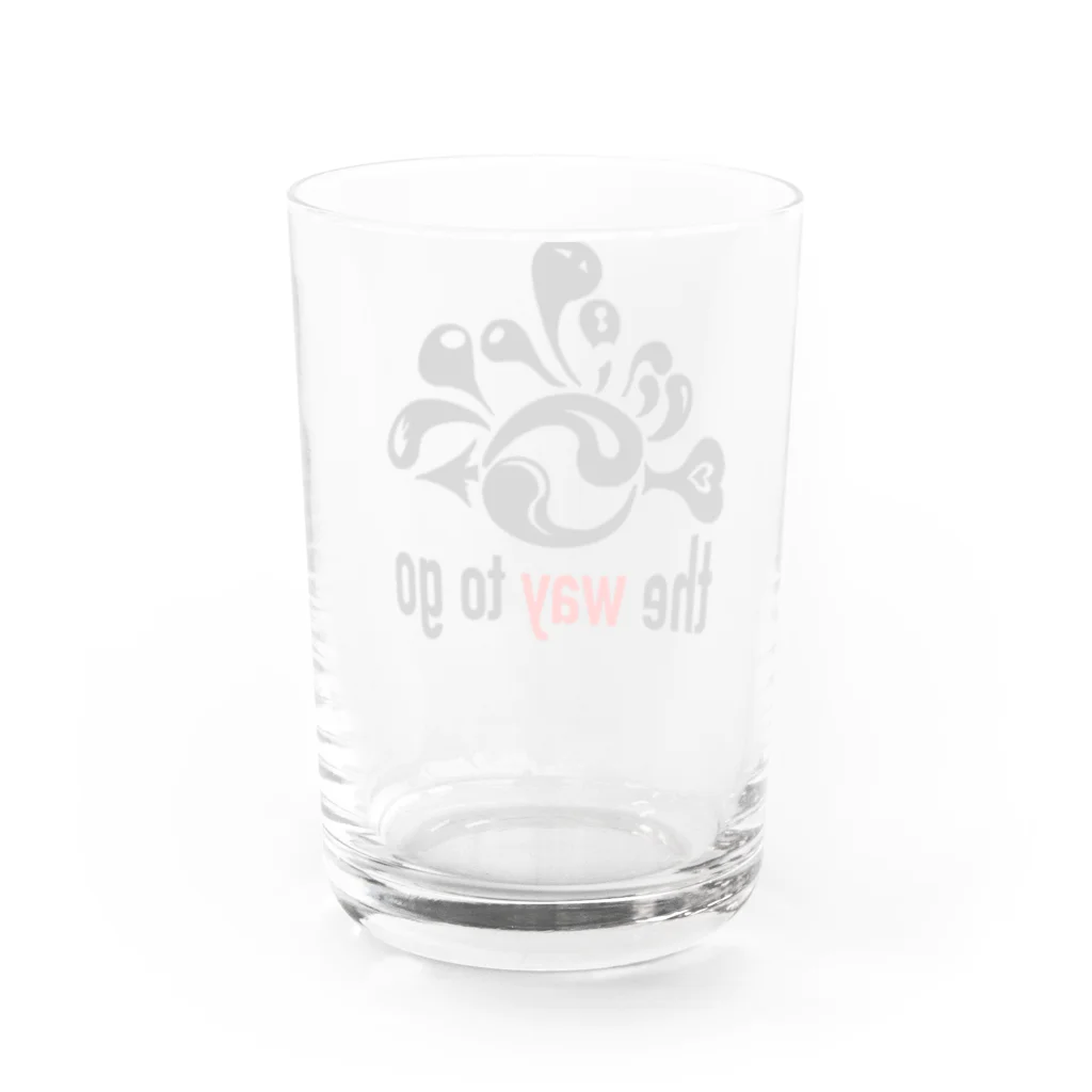 KINOKO777のThe Way To Go Water Glass :back