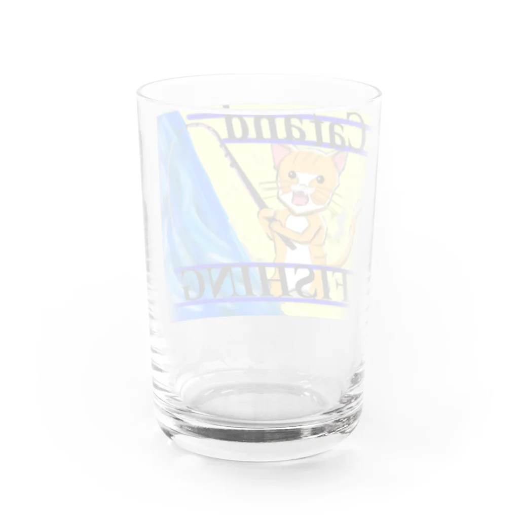 Rememberの猫吉くん Water Glass :back