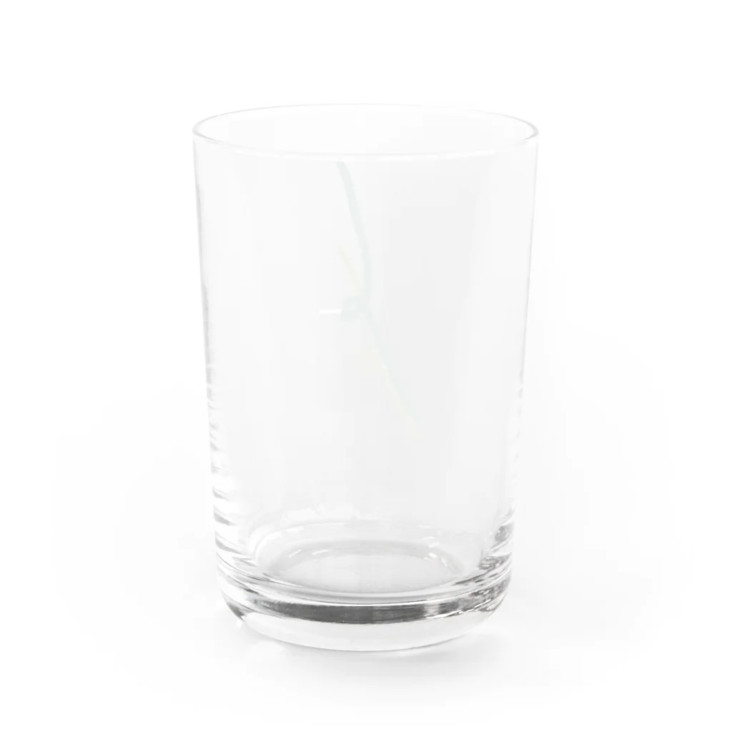 あおのゆる描き Water Glass :back