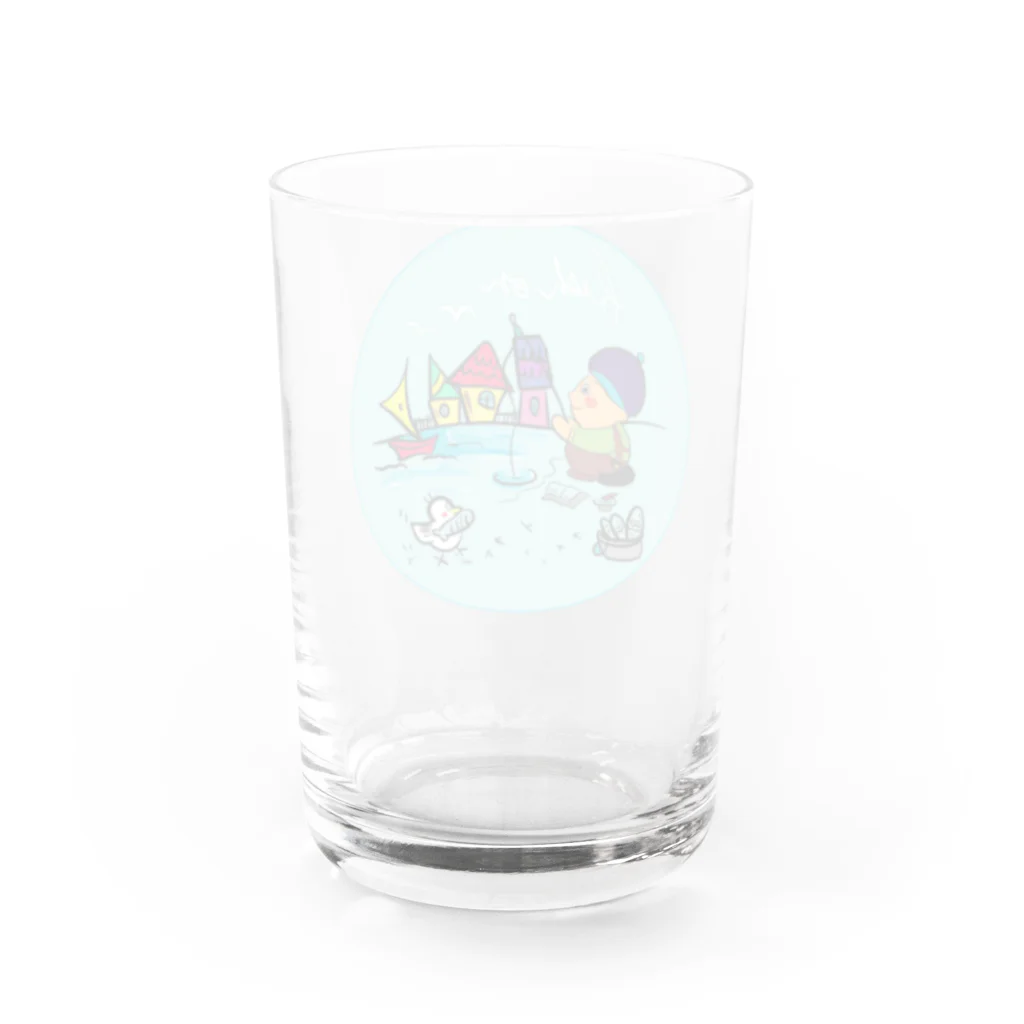 childroomの釣り人。 Water Glass :back