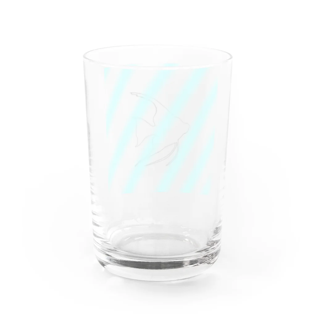 らむず屋のエンゼルの夏 Water Glass :back