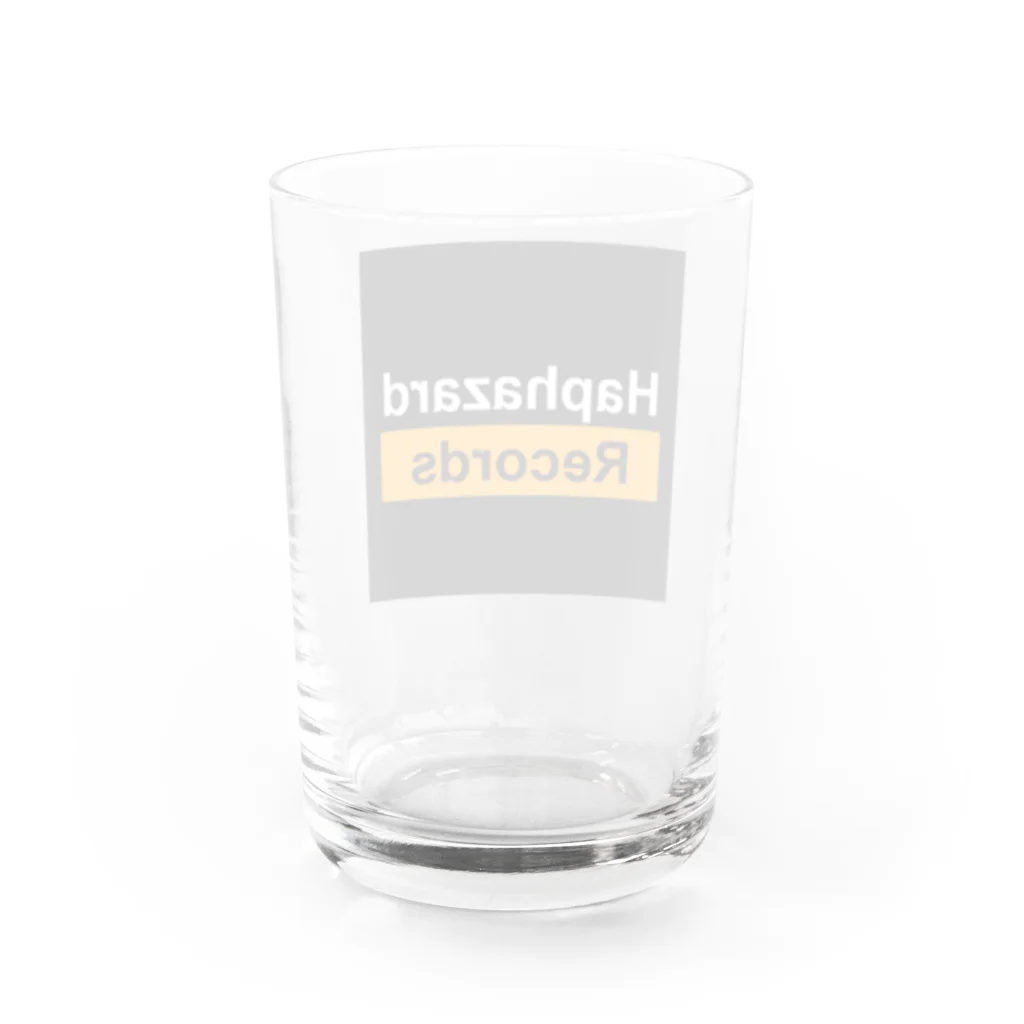 Haphazard Records Goods STOREのHaphazard Records Goods Water Glass :back