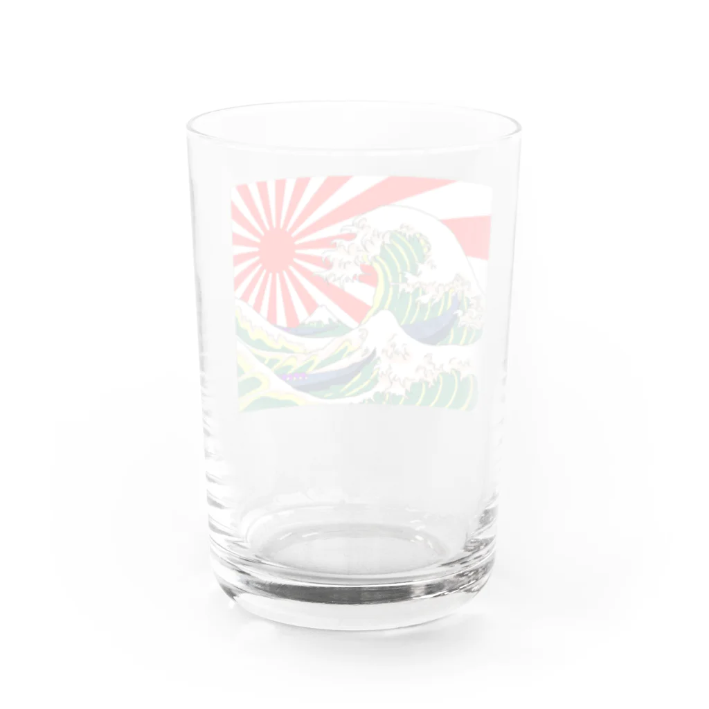 あーみゅの天晴れ富嶽三十六景 Water Glass :back