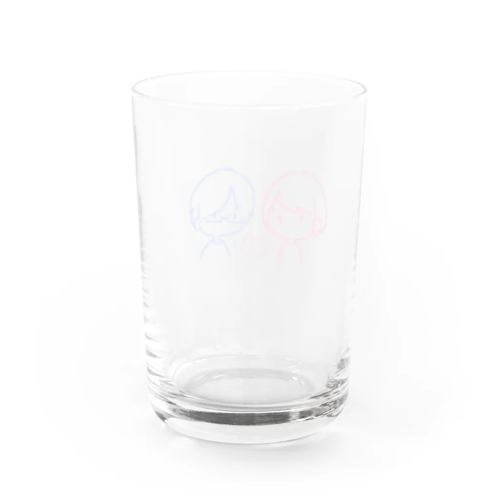 Mob-Glassesのモブメガネくんと彼女 Water Glass :back