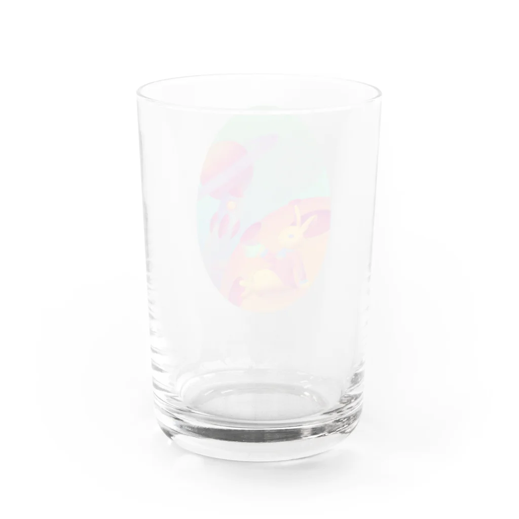 さがみ屋のspace rabbit  Water Glass :back