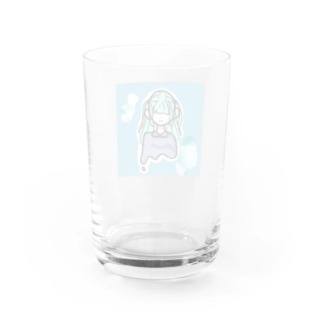 aAaAaの恋するオタク乙女 Water Glass :back