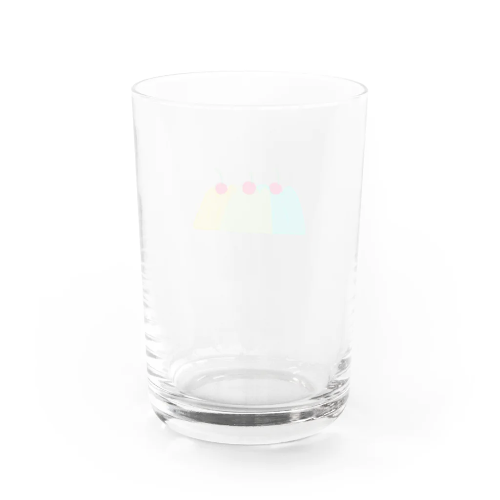 suuuuuga_rのスリーゼリー Water Glass :back