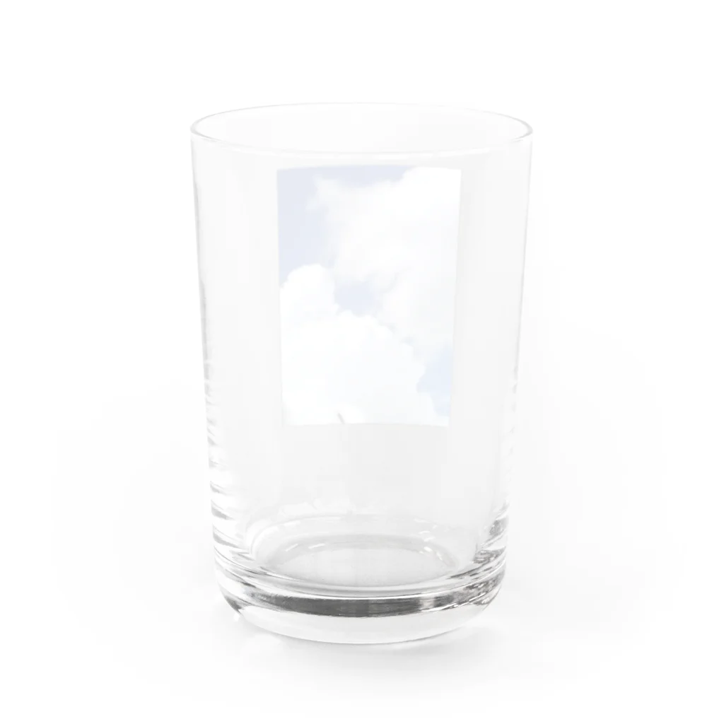 sky_oceanのキセキ Water Glass :back