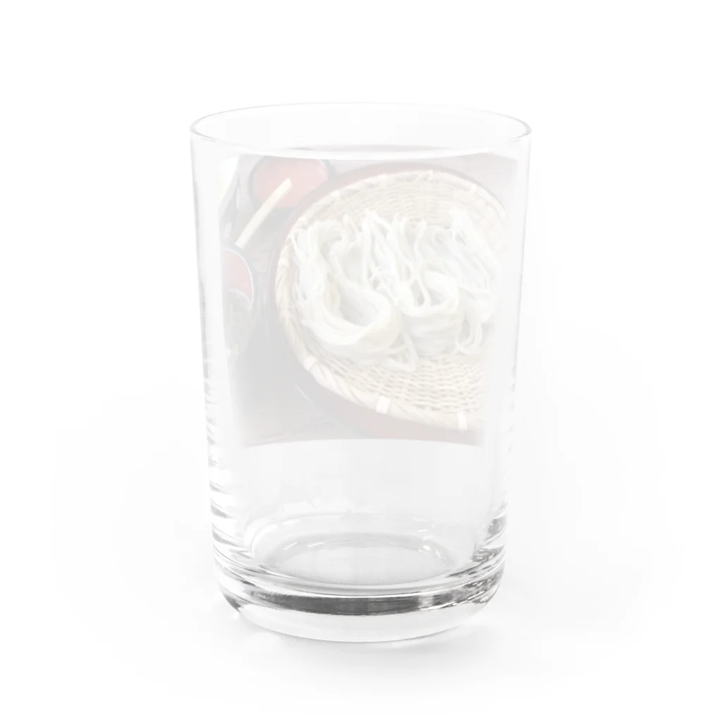 クリエイターズ・ショップの戸隠そば Water Glass :back