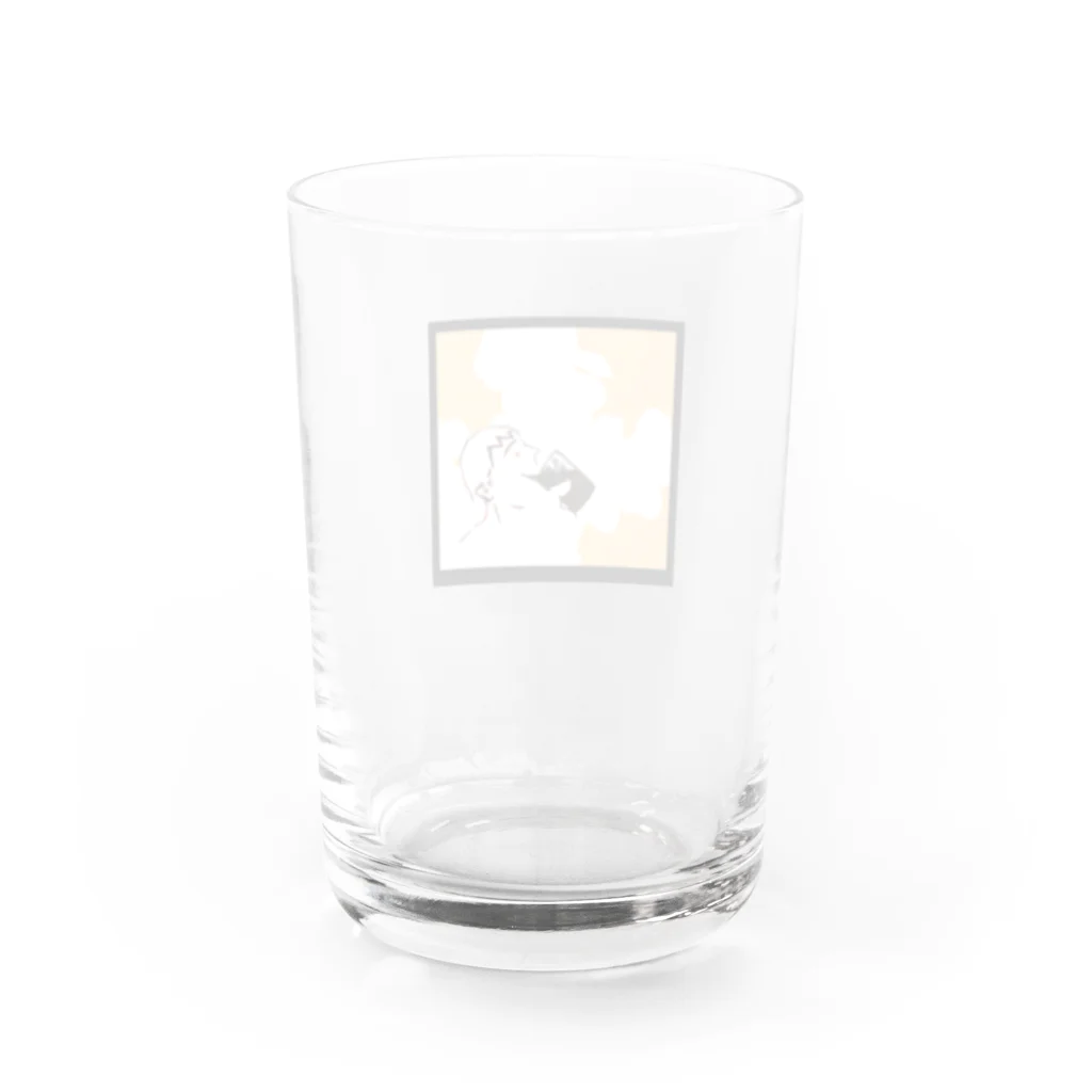 Danke Shoot Coffeeのがぶ飲みアイスコーヒー Water Glass :back