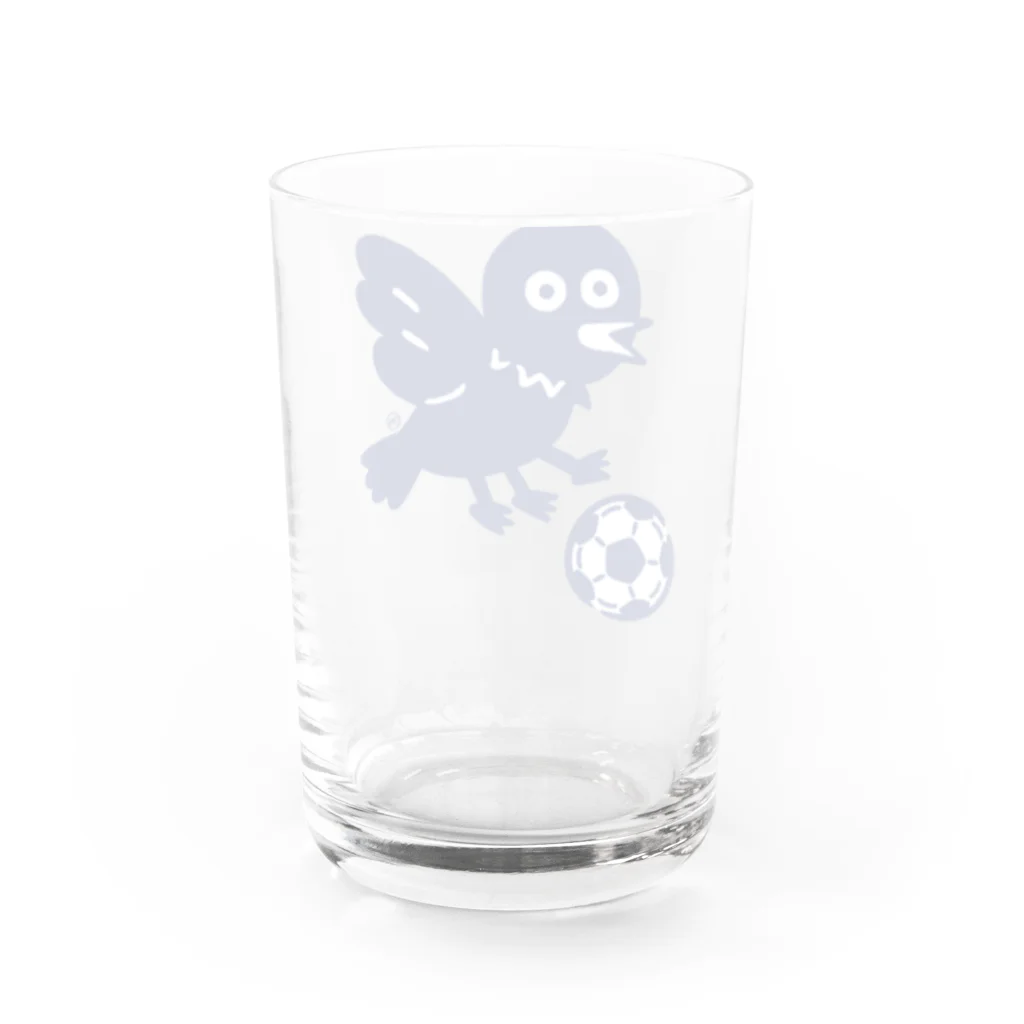 茉莉香｜Marikaのヤタガラスくん Water Glass :back