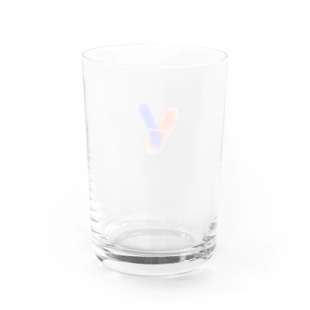 DEEEEEEEEの夏は愛す！ Water Glass :back