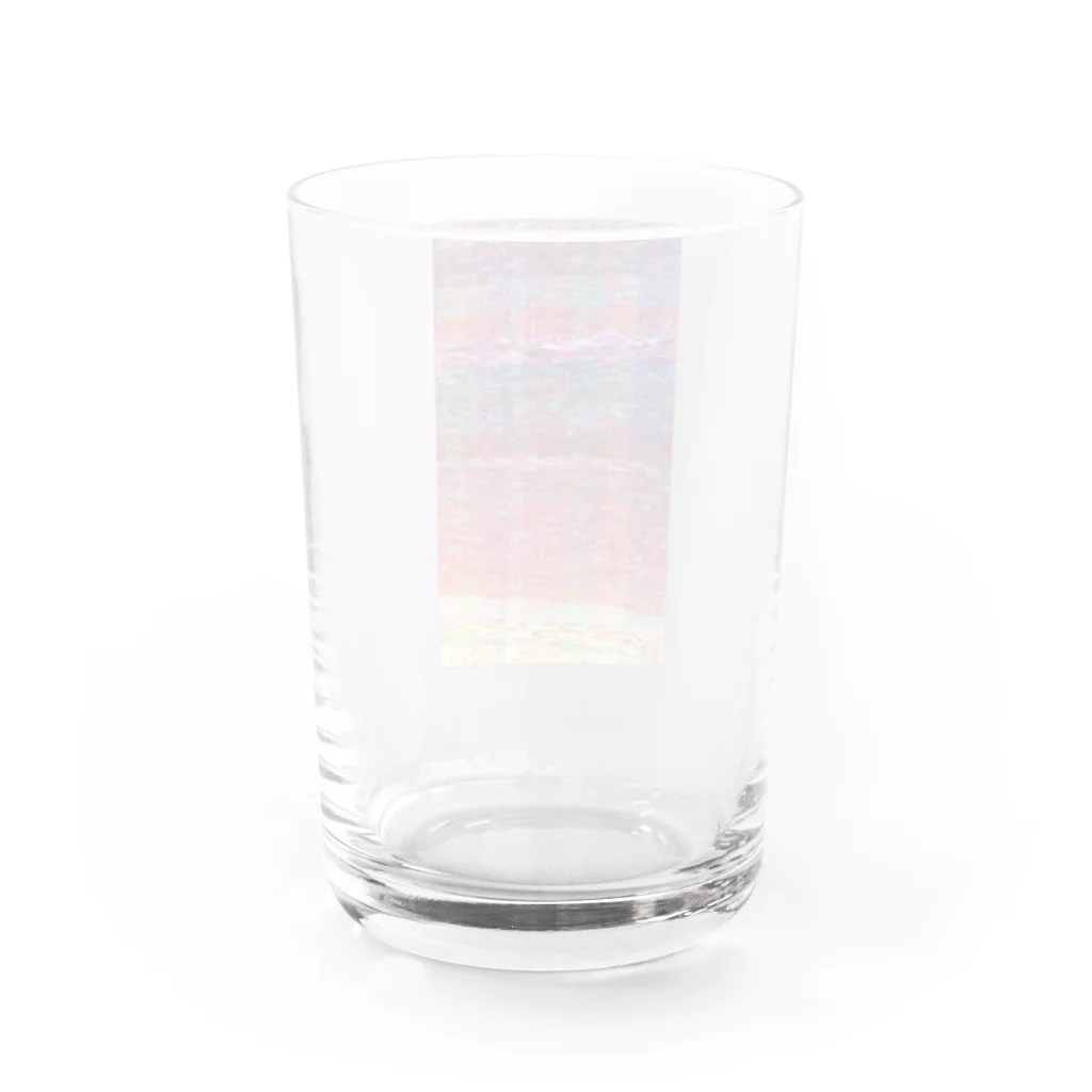 カヨラボ　スズリショップの夜明け／カヨサトーTX Water Glass :back