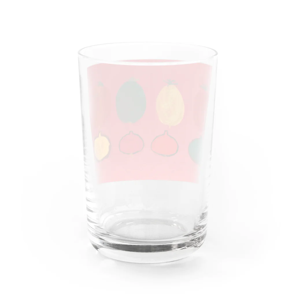 のえるっかのかぼちゃ Water Glass :back