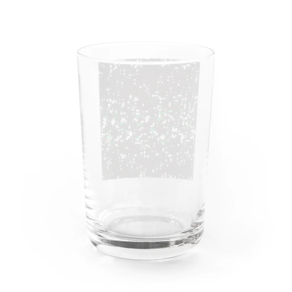 カヨラボ　スズリショップの雪と翠／カヨサトーTX Water Glass :back