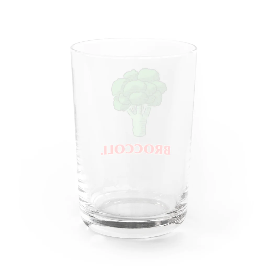 getwild2171のブロッコリー Water Glass :back