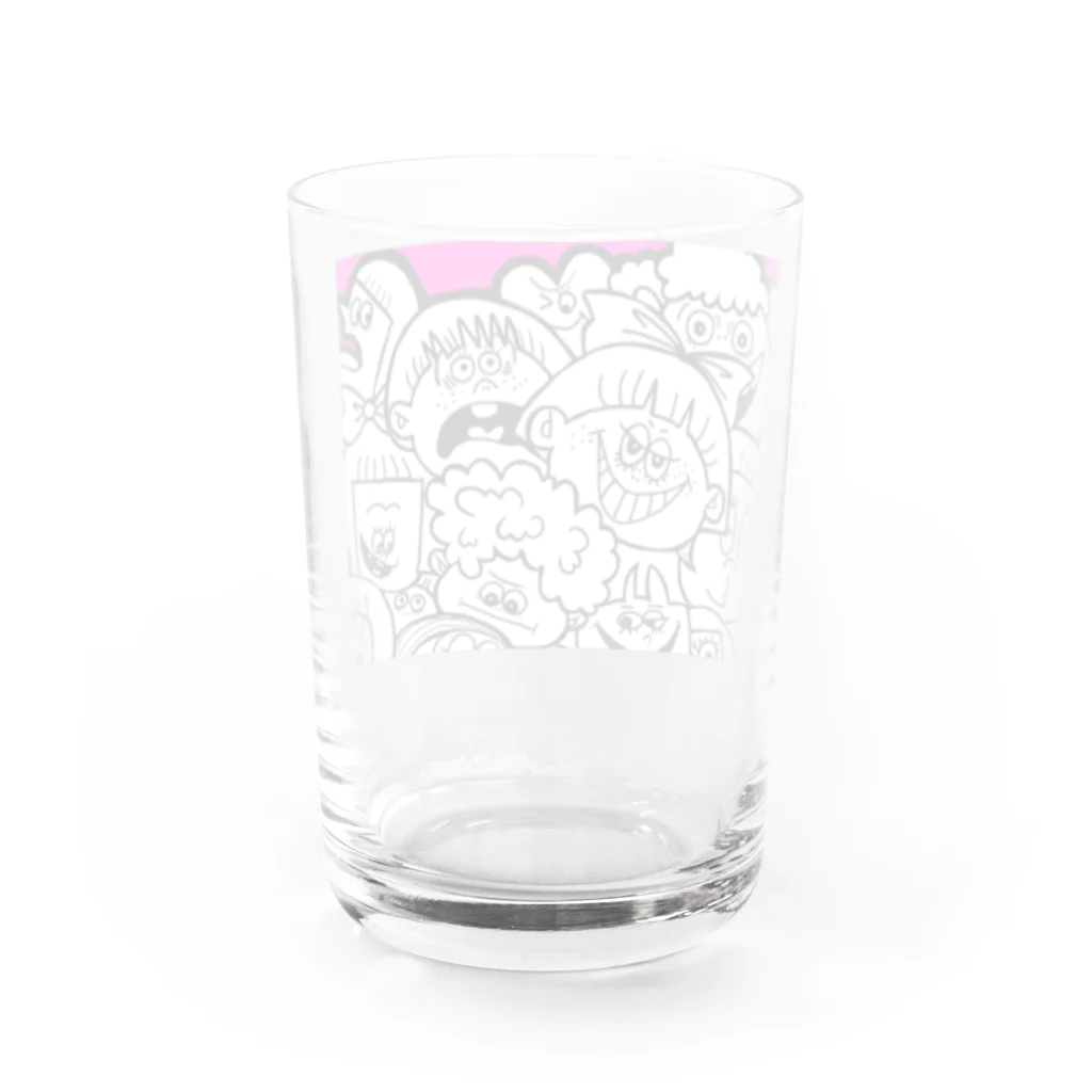 shiikaのヒトビト(ロ) Water Glass :back