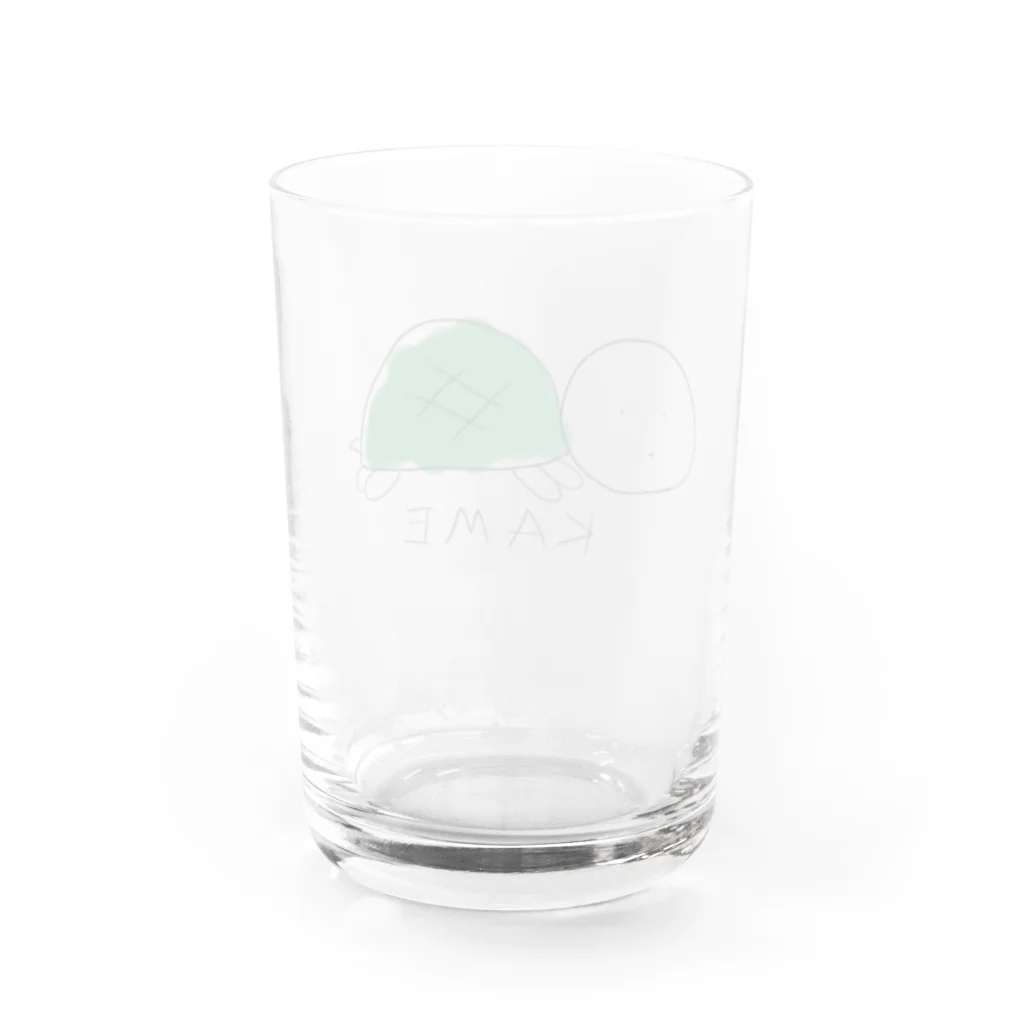 GockyのKAME Water Glass :back