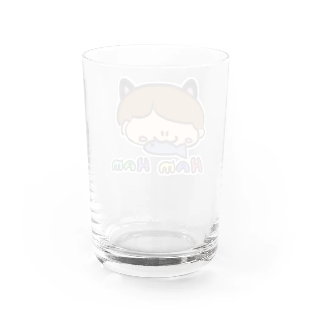 Ensankikenchanのねこみみちゃん Water Glass :back