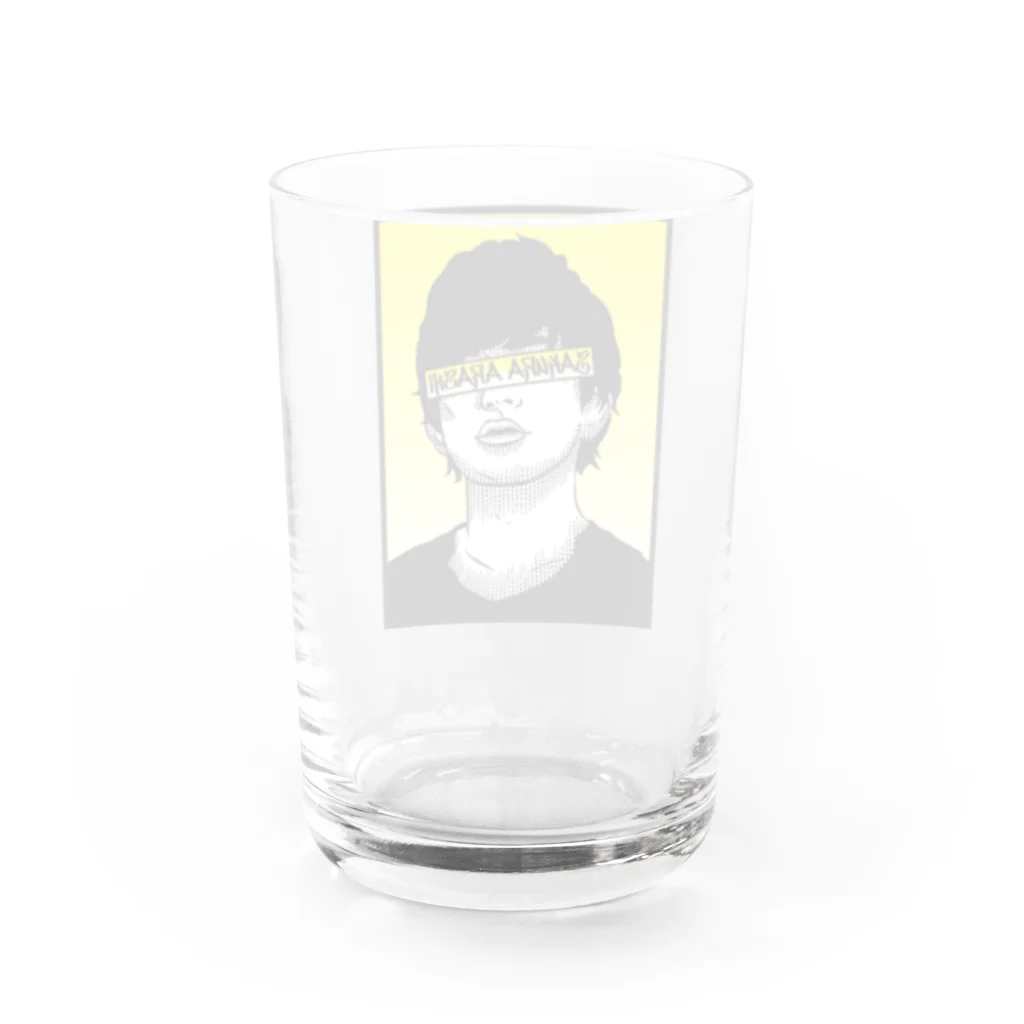 桜嵐の部屋のストリート系桜嵐グッズver3 Water Glass :back