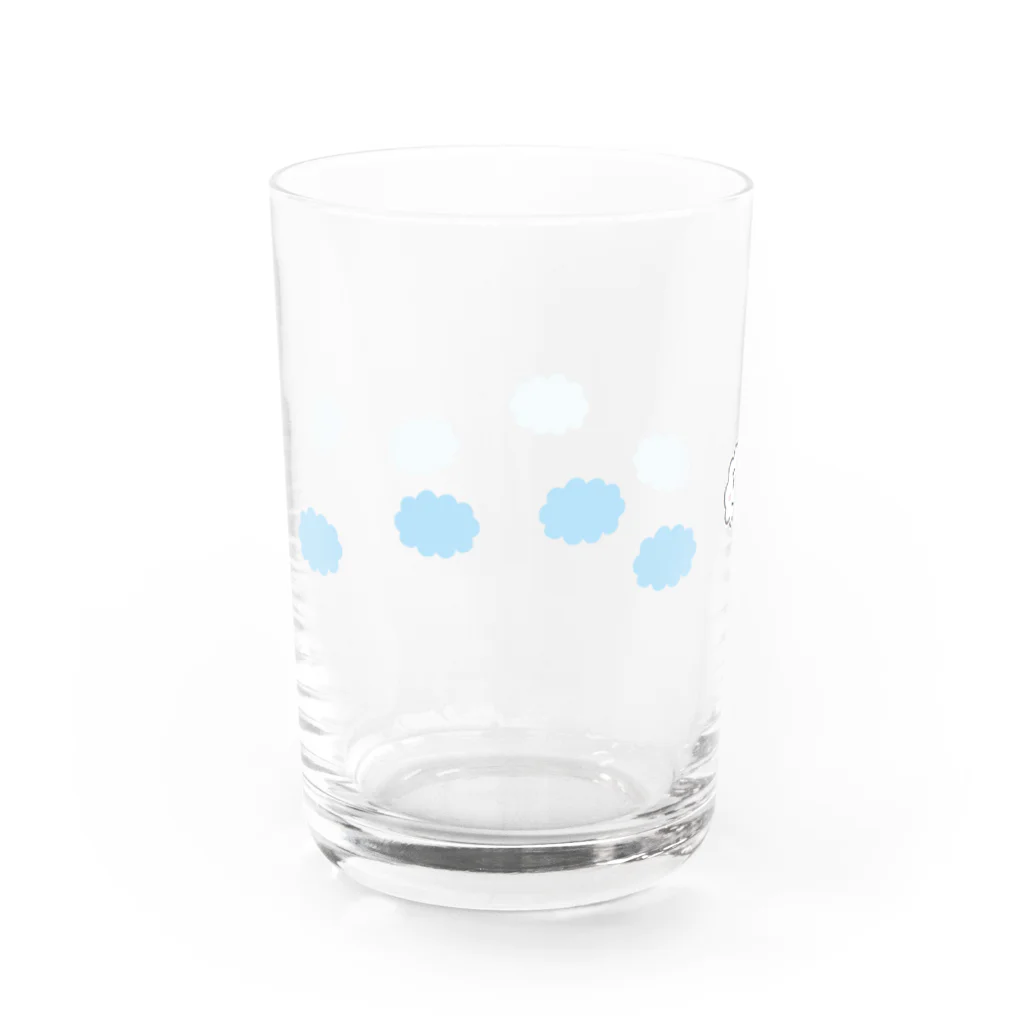 サトウミユキのくもくんグラス Water Glass :back