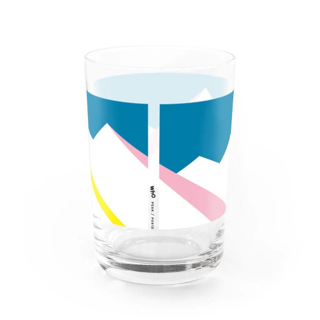 WhO OFFICIAL GOODS STOREのPEAK Water Glass :back