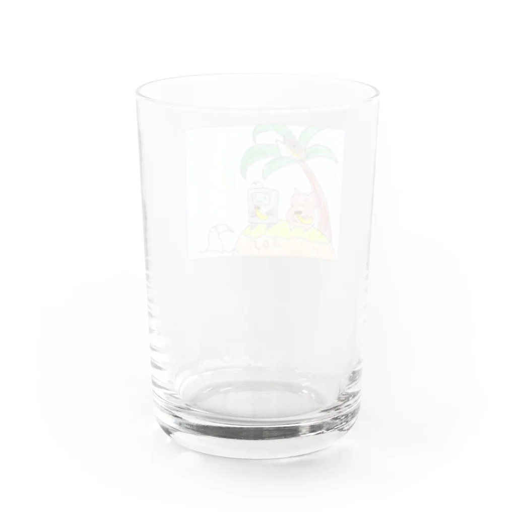 ツチブタすい臓商店のBanana,SOS Water Glass :back