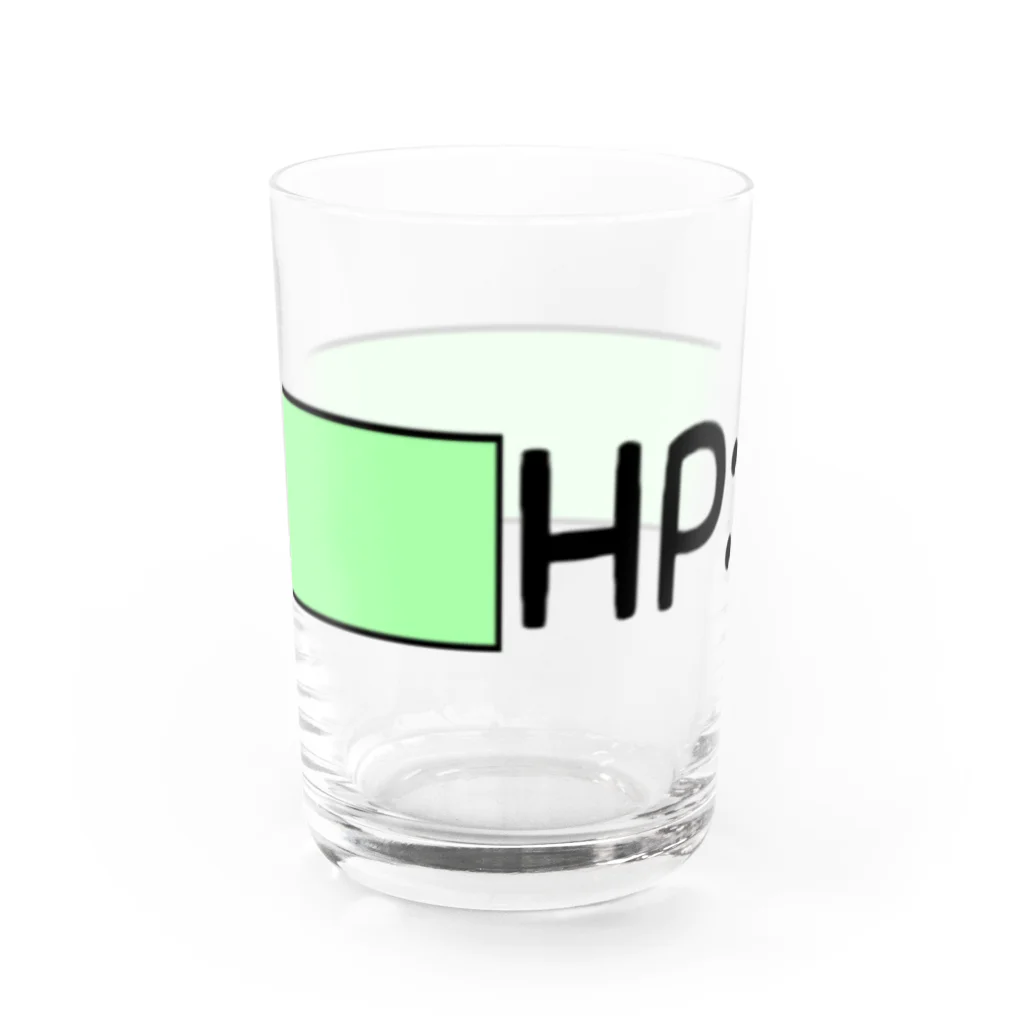 Yatamame-縁-のHPは満タンです！ Water Glass :back