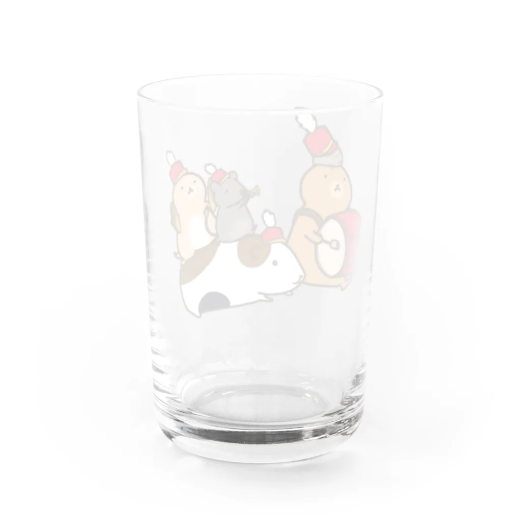 むくむく工房のげっしーパレード Water Glass :back