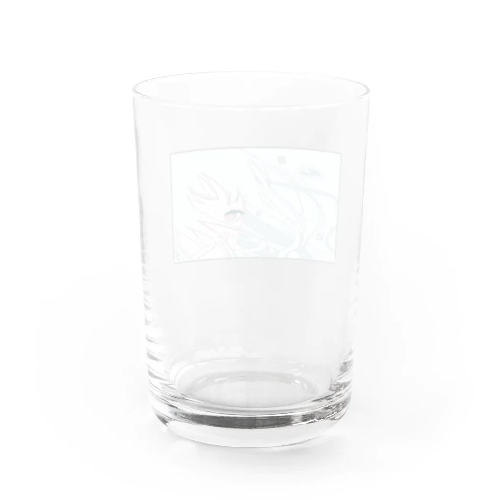 Fresh lemonのサマーガール Water Glass :back