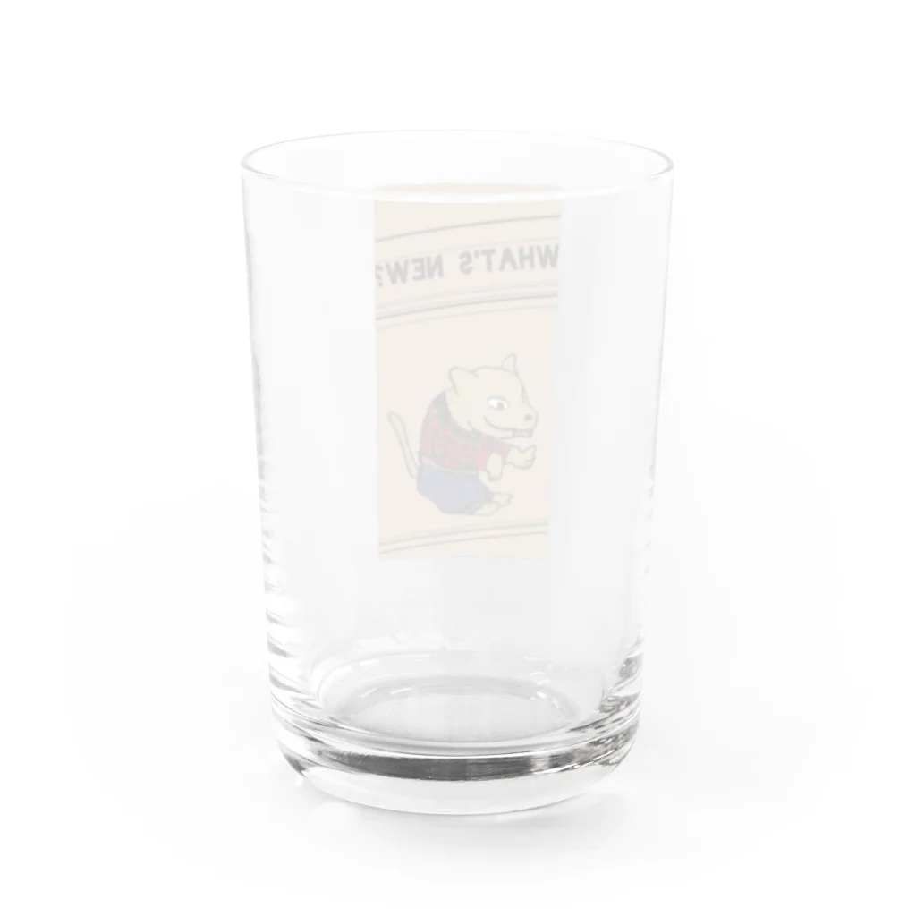 Morrissのbaker-baker paradox Water Glass :back