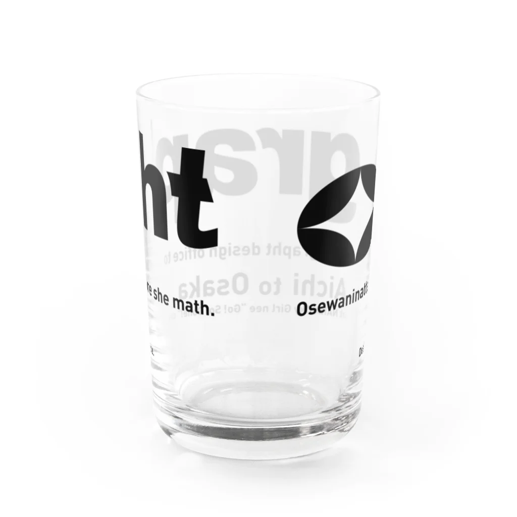 grapht designのgrapht Water Glass :back