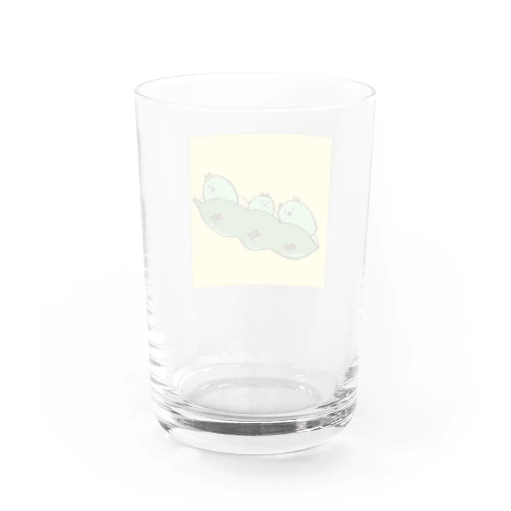 nechi INDUSTRYの飛び出せ枝豆 Water Glass :back