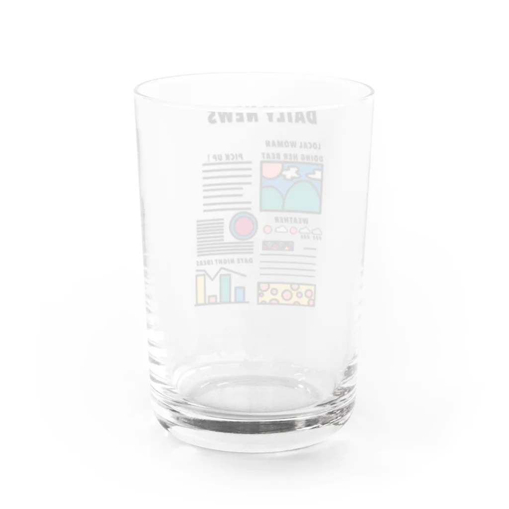 seashore のNEWS Water Glass :back