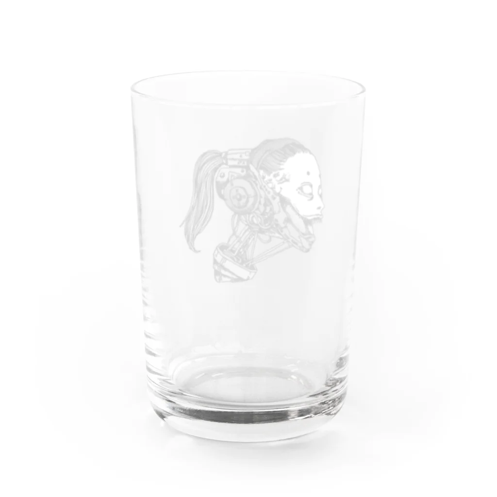 狛霧のヒトトキカイ Water Glass :back