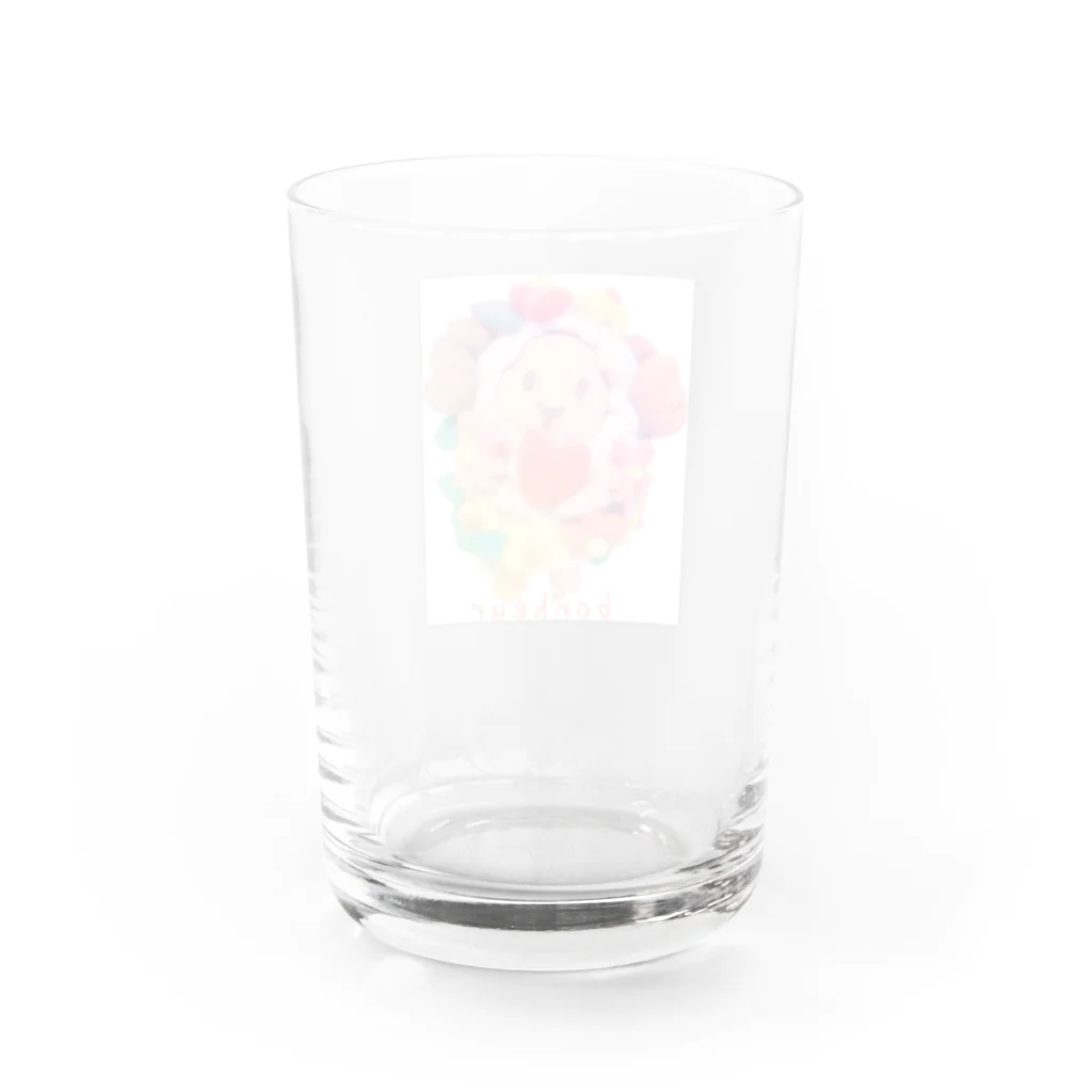 chocochoco0707の花ちゃん Water Glass :back