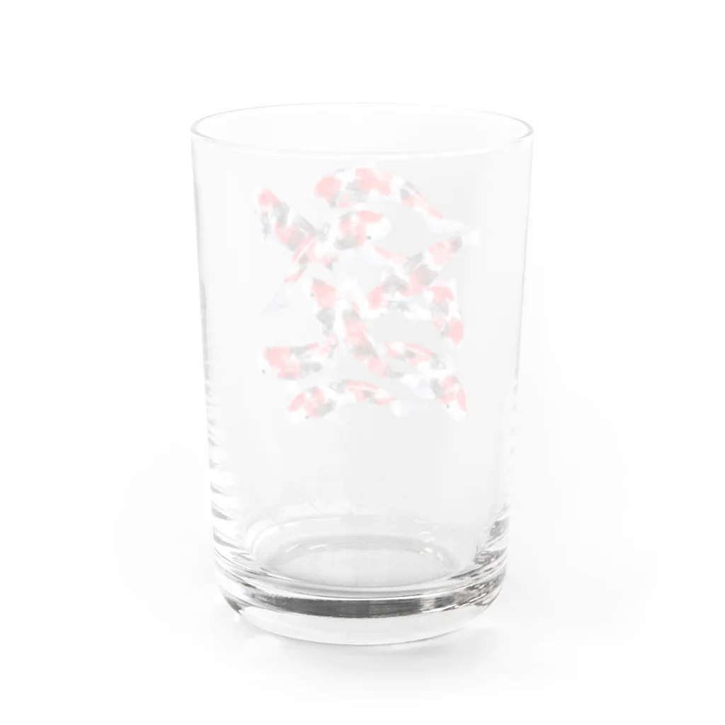 あきじあまみぃの錦鯉 Water Glass :back