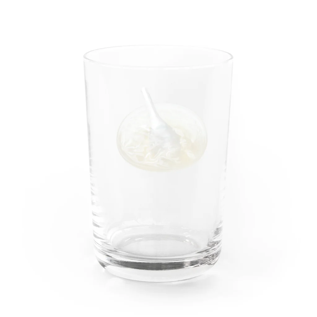 おりこう猫の愛玉子(オーギョーチー) Water Glass :back