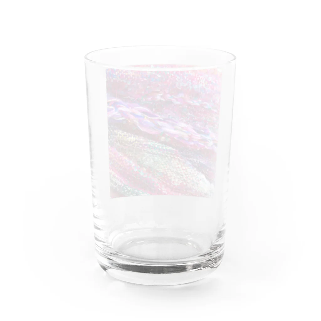 カヨラボ　スズリショップの花曇り／カヨサトーTX Water Glass :back