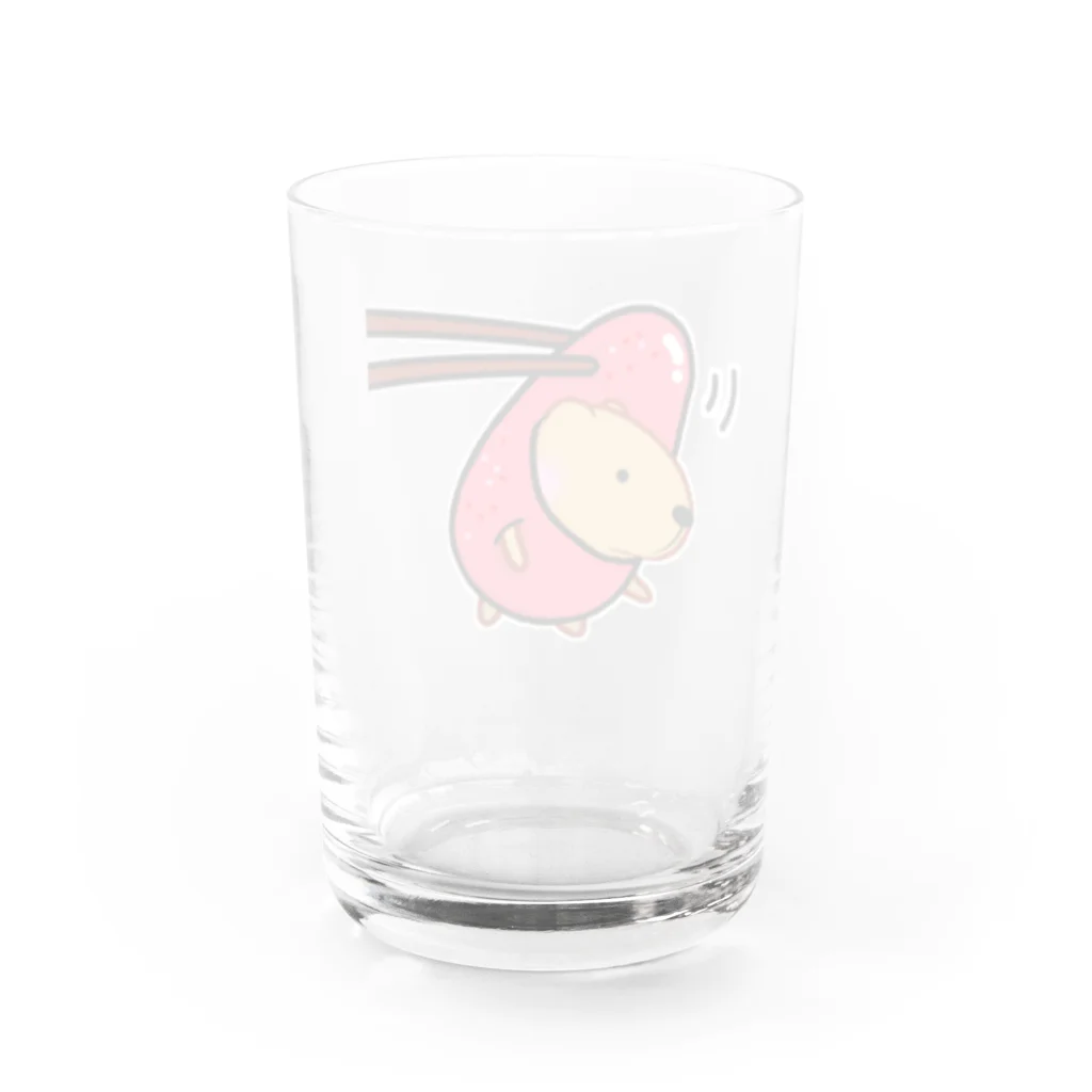 きゃぴばら倶楽部のきゃぴばらめんたいこ Water Glass :back