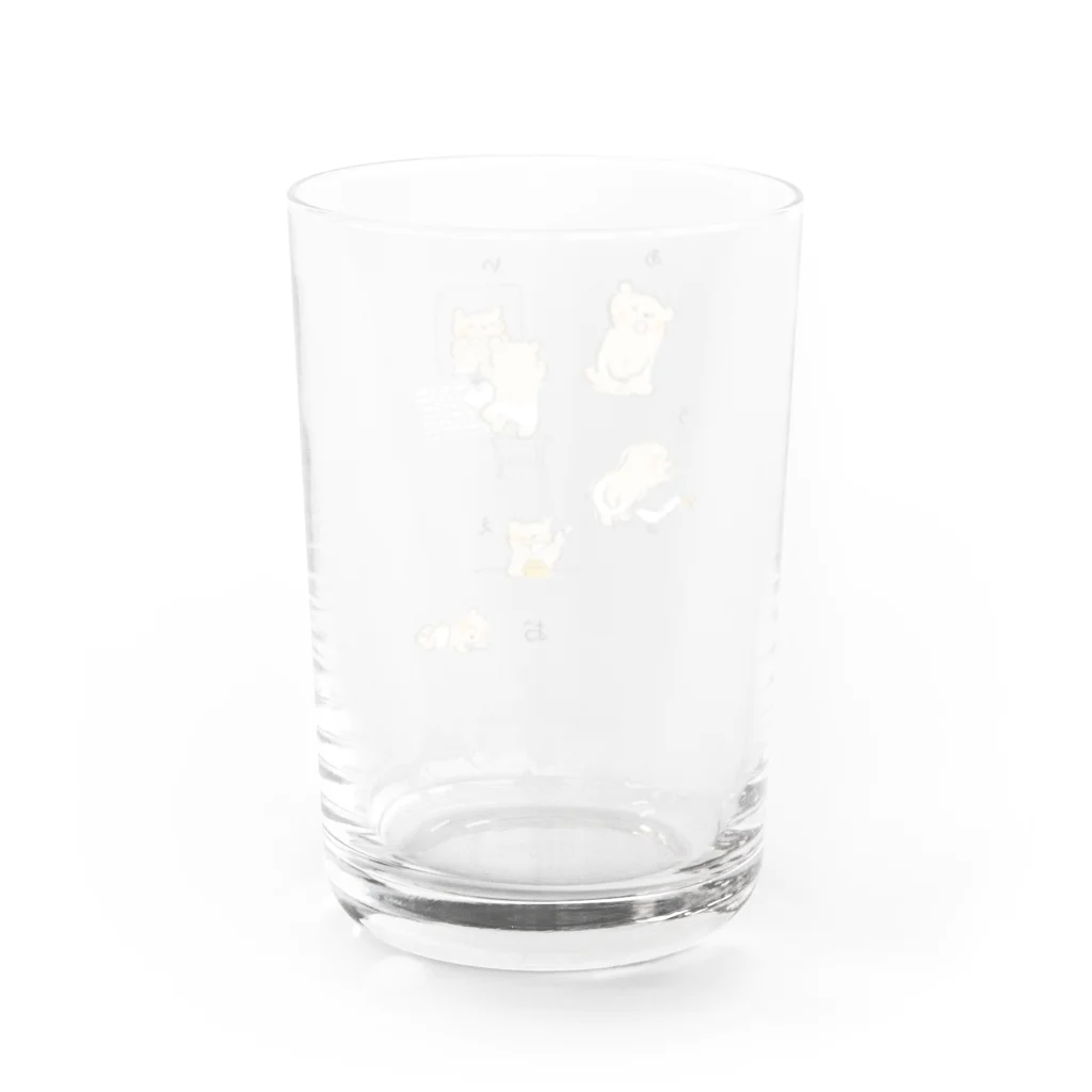 ももろ の離乳食 Water Glass :back