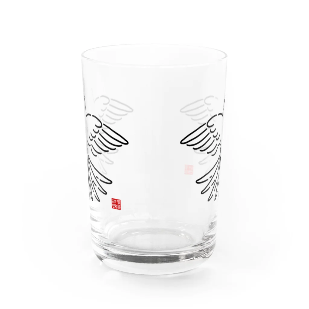 M.storeのアキクサインコグラス Water Glass :back