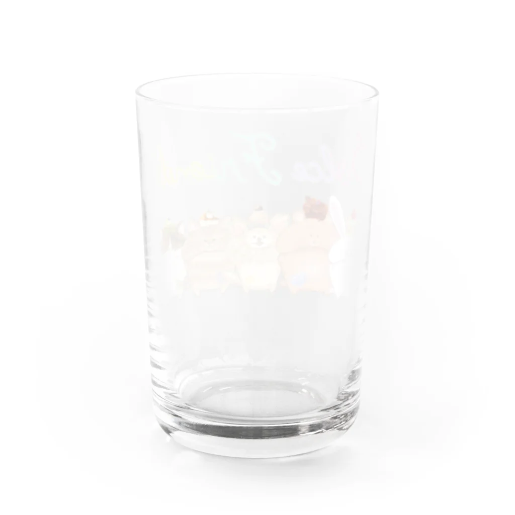 どるちぇ＊うさぎの＊ふわあま*どるちぇふれんず＊ Water Glass :back